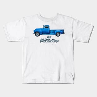 1952 GMC New Design Stepside Pickup Truck Kids T-Shirt